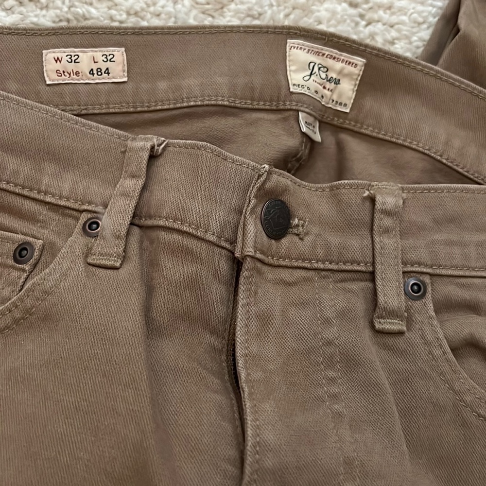 JCrew MENS size 32x32 style 484 pre owned